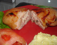 Frango recheado especial