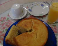 bolo  de laranja fofissimo