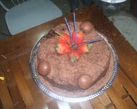 Bolo de chocolate e Nutella da Junia