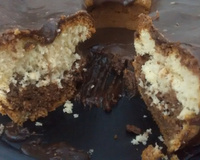 Bolo mármore para lanche