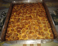 Torta de banana com pão velho