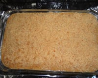 Pavê de doce de leite com coco e amendoim