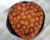 Bolo de banana caramelado