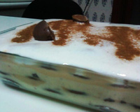 Pavê de bolacha de chocolate