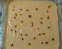 Mousse de maracujá simples