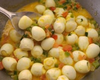 Moqueca de ovo de Codorna da Jai