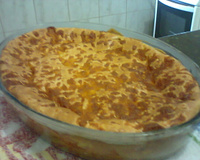 Pastelão de queijo e presunto fácil