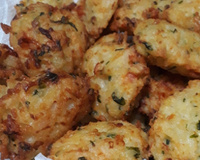 Bolinho de arroz prático