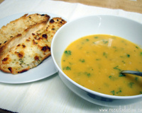 Sopa cremosa de legumes