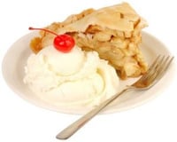 Torta alemã de maçã