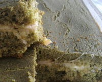 Torta de espinafre com presunto e queijo