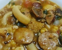 Mungunzá salgado à moda cearense