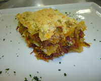 Lasanha de Jabá com Jerimum