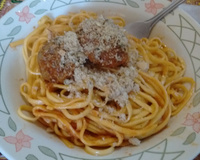 Spaghetti à la pangritata povera