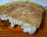 Torta de Presunto e queijo (bauru)