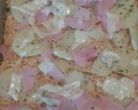 Batata de forno com frango rápida