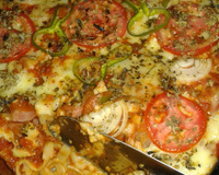Macarrão sabor pizza