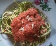 Macarrão de Abobrinha