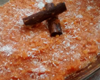 Doce de abóbora com coco