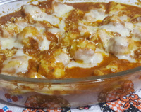 Nhoque de batata doce ao molho sugo
