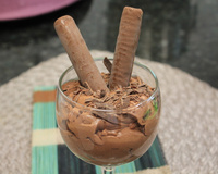 Mousse de chocolate light