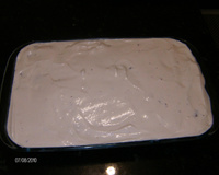 Bolo gelado com bolo tipo pulmann