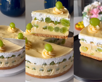 Leve essa torta de uva para a ceia de Natal: uma das melhores sobremesas que eu já experimentei