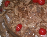 Bolo gelado de chocolate