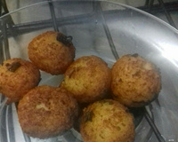 Bolinho de arroz crocante fácil