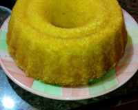 Bolo de milho e milharina