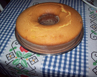 Bolo cremoso de fubá