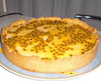 Torta mousse de maracujá