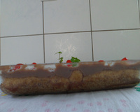 Pavê de biscoito champagne