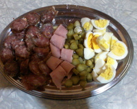 Tábua de frios deliciosa