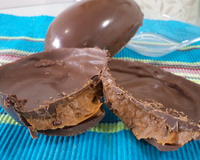 Ovo de Páscoa recheado de doce de leite