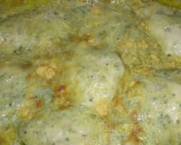 Filé de frango ao molho de gorgonzola