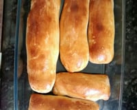 Pão de liquidificador recheado