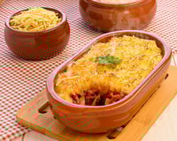 Escondidinho de charque nordestino