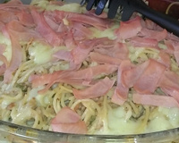 Macarronada de carne moída