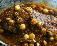 Filé ao molho madeira no forno