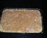 Lasanha de frango com creme de milho