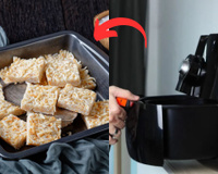 Biscoito de coco na airfryer de 3 ingredientes é o lanchinho irresistível para matar aquela vontade de doce