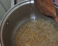 Pipoca doce com leite em pó