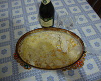 Filé de frango ao creme de requeijão