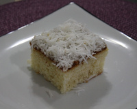 Bolo de coco de liquidificador