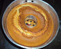 Bolo Santa Clara ao leite de coco