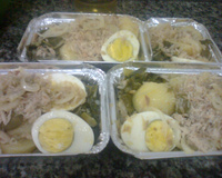 Salada de bacalhau do Junior