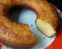 Bolo simples de fubá