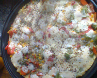 Omelete de legumes light