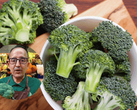 José Luis, vendedor de frutas: “A maioria das pessoas armazena brócolis incorretamente; para evitar que ele amarele, use o 'método do vaso'”.